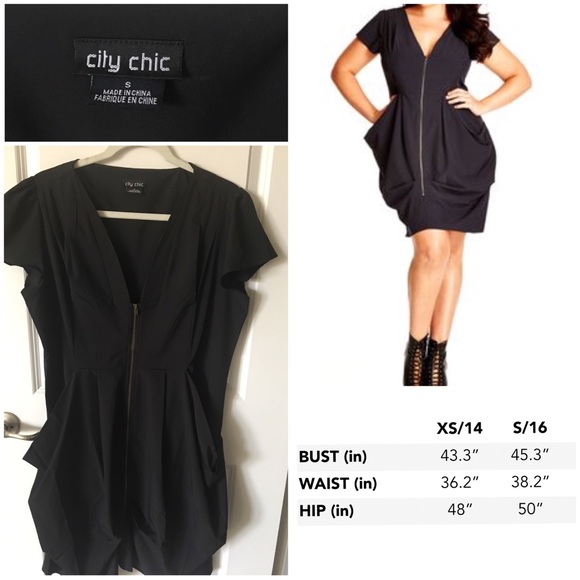 zip front tunic dress